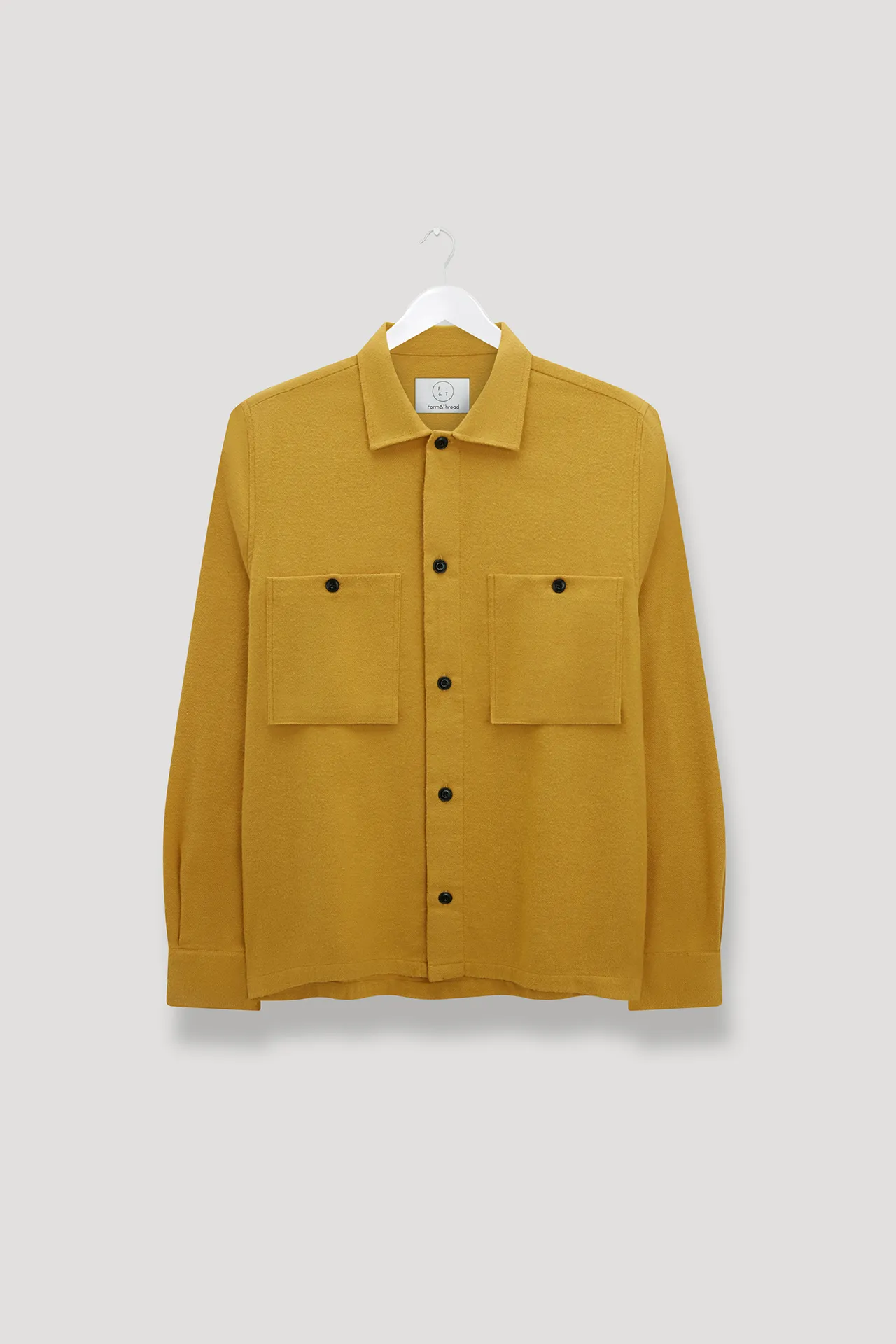 Archive Brushed Form Overshirt