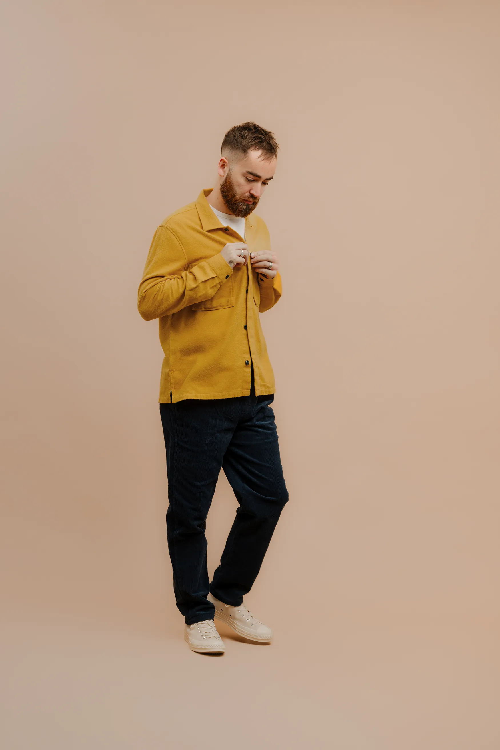 Archive Brushed Form Overshirt