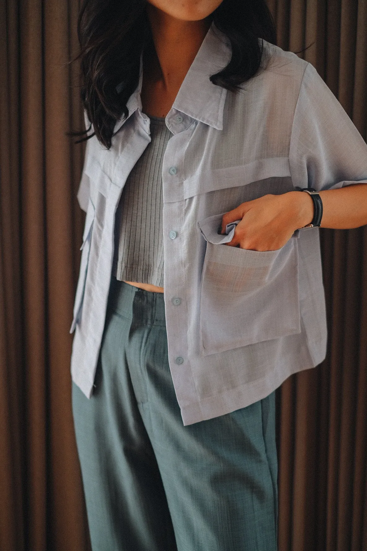 ARIA SHIRT IN SPRING LAKE