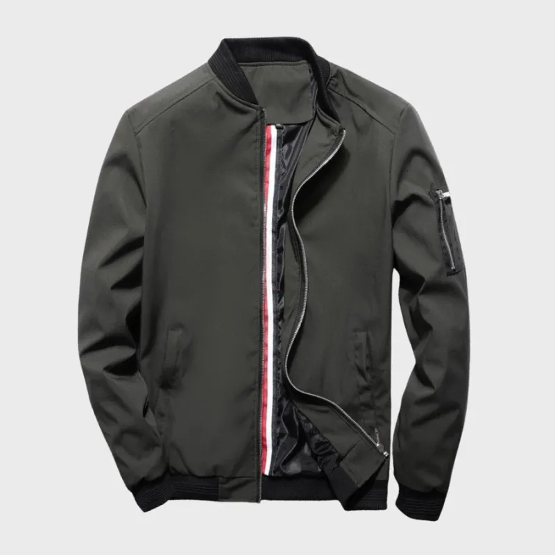Arnold | Men's Casual Zip-Up Bomber Jacket | Lightweight