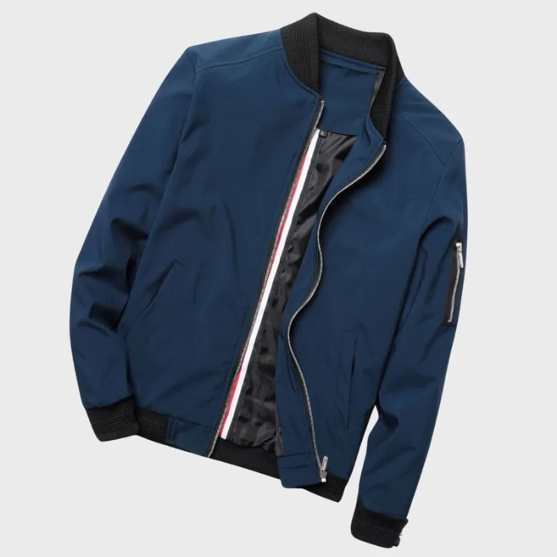Arnold | Men's Casual Zip-Up Bomber Jacket | Lightweight
