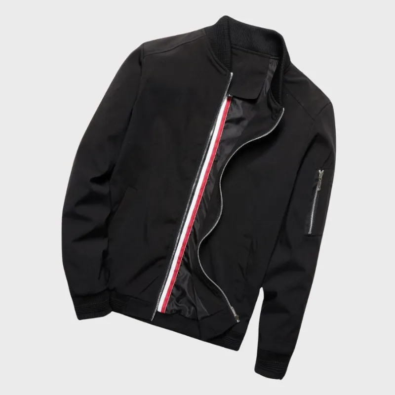 Arnold | Men's Casual Zip-Up Bomber Jacket | Lightweight