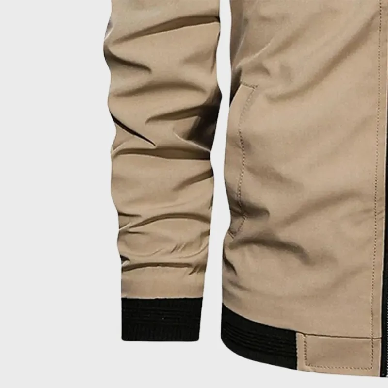 Arnold | Men's Casual Zip-Up Bomber Jacket | Lightweight