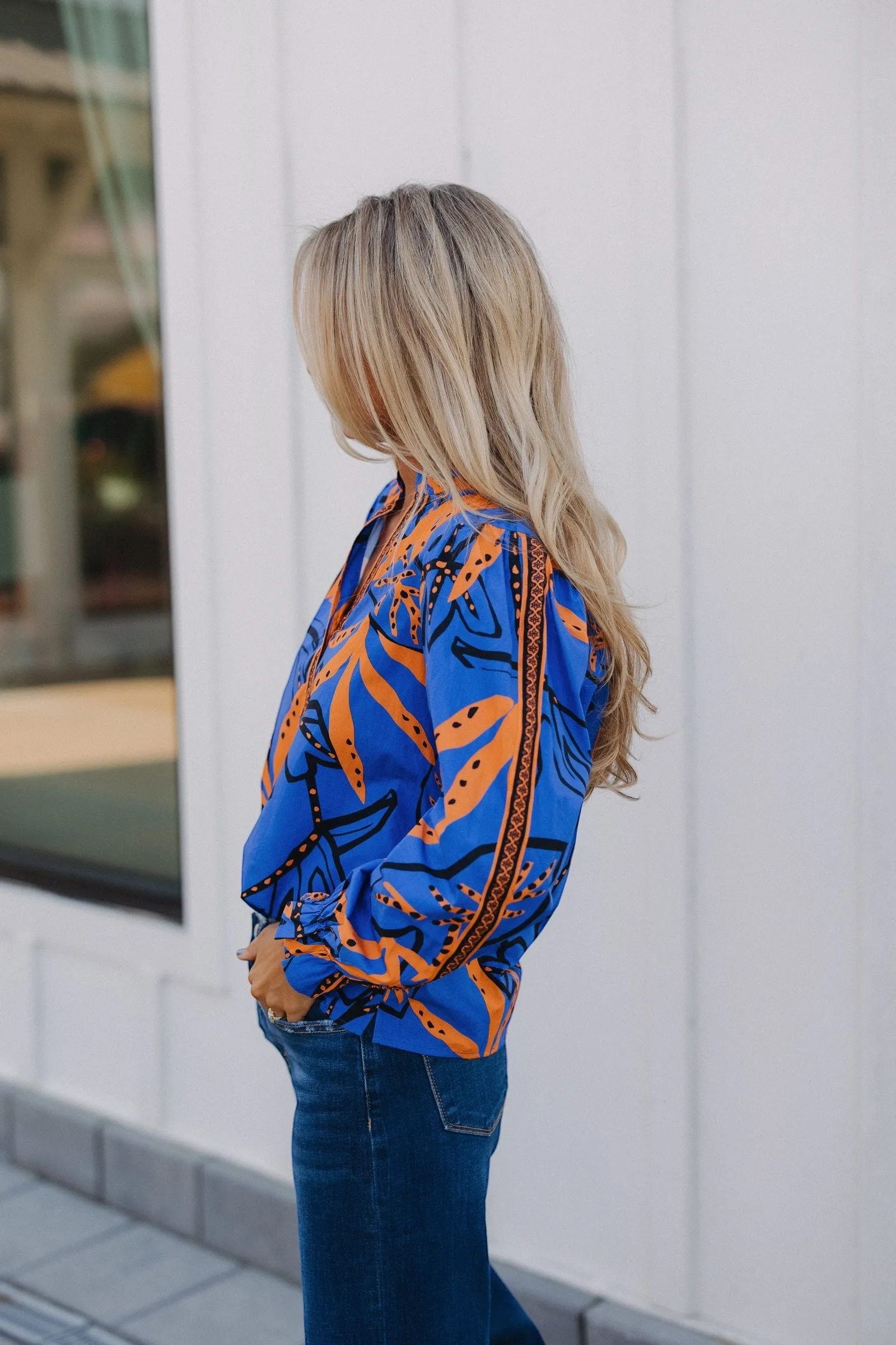 Ashley Royal Ferns Top by Maude (XS-XL)