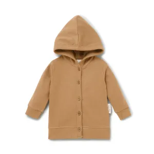 Aster & Oak Taffy Rib Hooded Cardigan