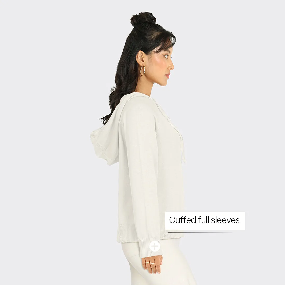At-Ease Hoodie - Crop