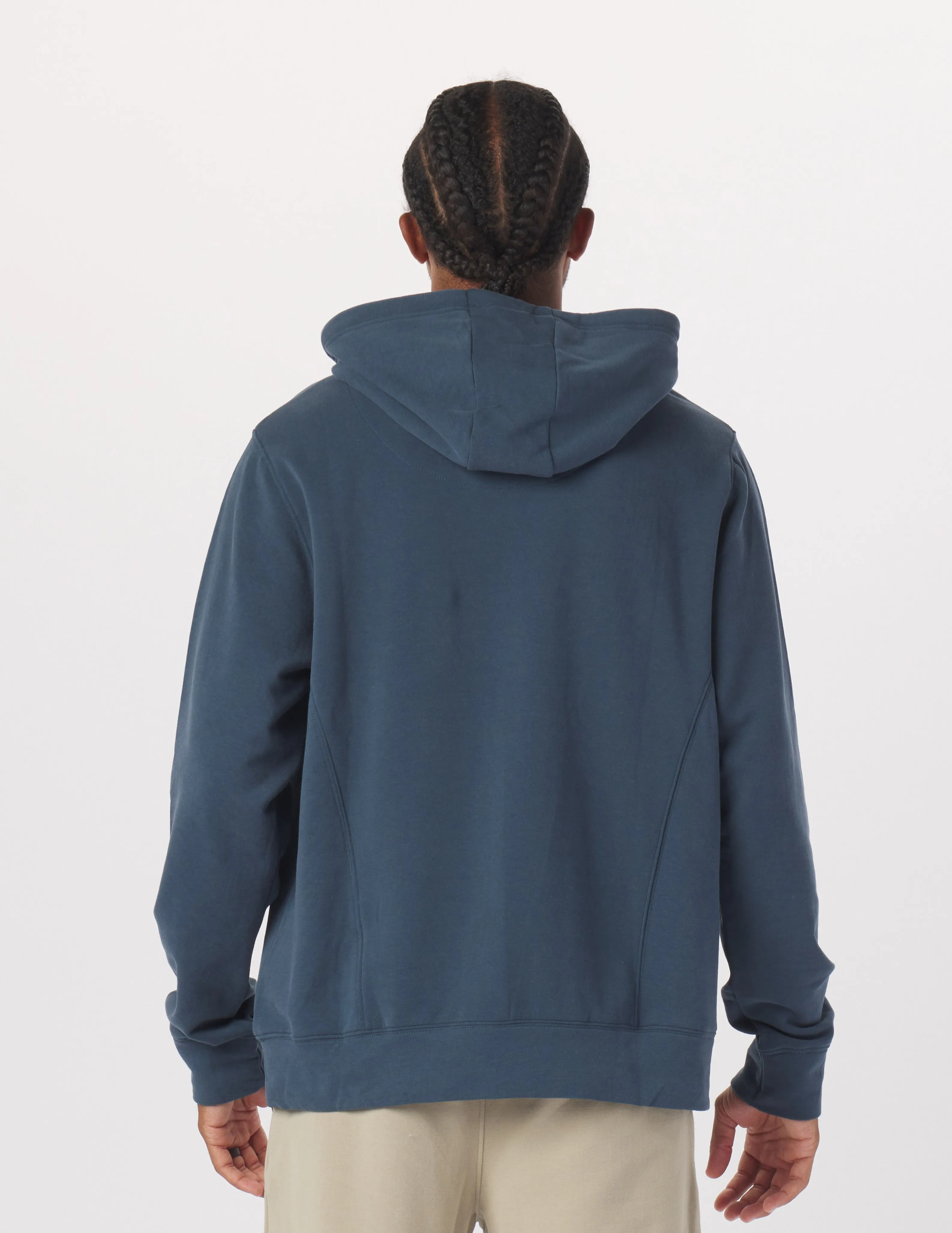 Atlas Hoodie: Steel Blue