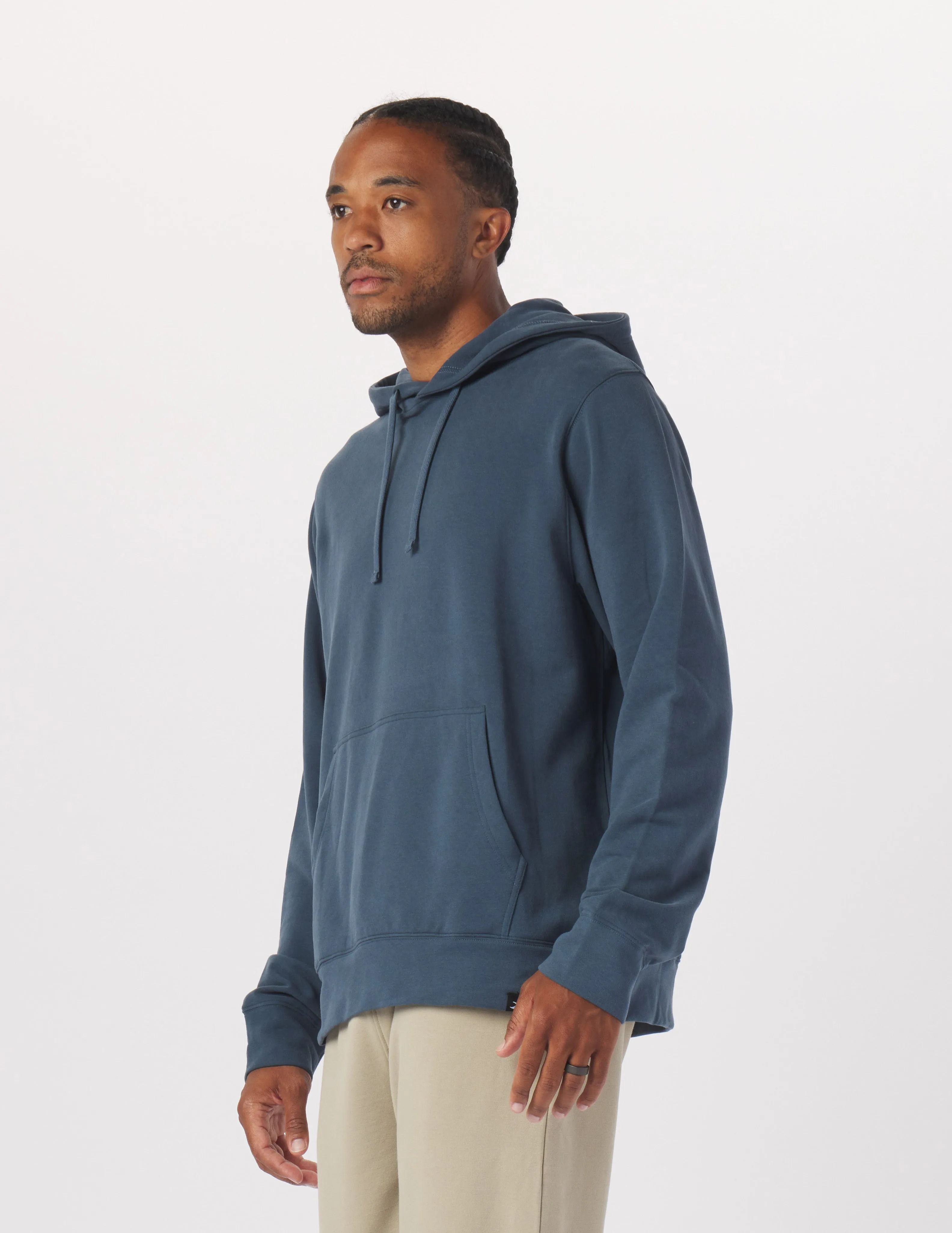 Atlas Hoodie: Steel Blue