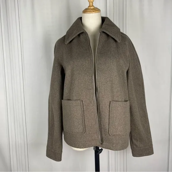 Avec Les Filles Relaxed Shirt‎ Jacket - Oatmeal - Women's Small