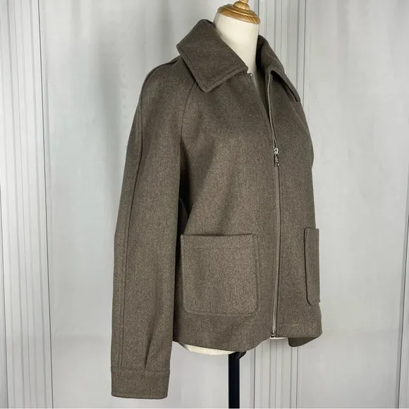 Avec Les Filles Relaxed Shirt‎ Jacket - Oatmeal - Women's Small