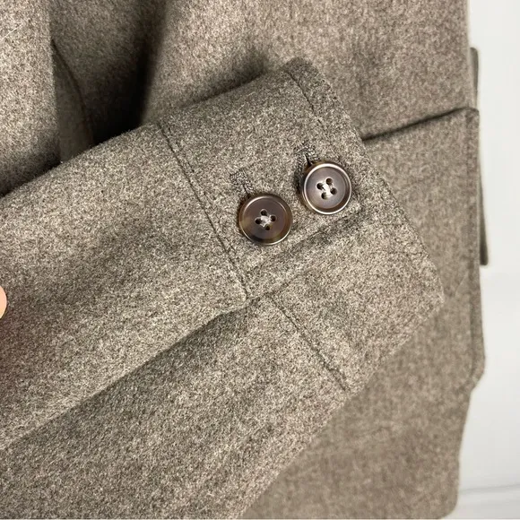 Avec Les Filles Relaxed Shirt‎ Jacket - Oatmeal - Women's Small