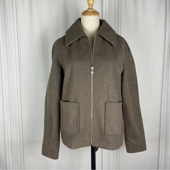 Avec Les Filles Relaxed Shirt‎ Jacket - Oatmeal - Women's Small