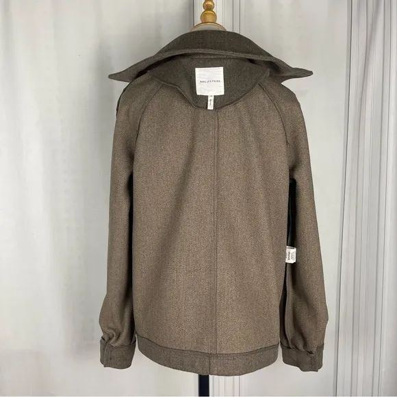 Avec Les Filles Relaxed Shirt‎ Jacket - Oatmeal - Women's Small