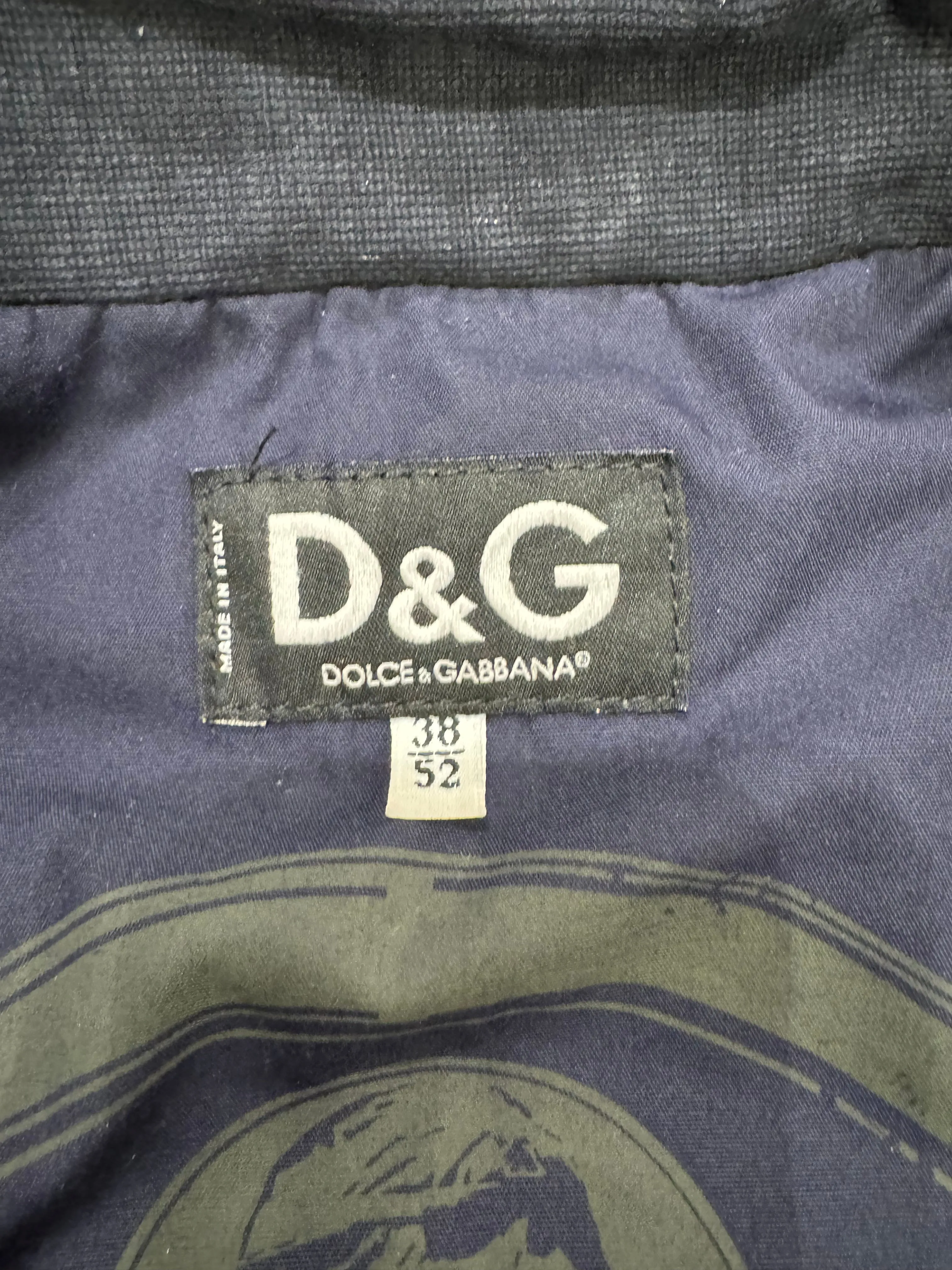 A/W2003 Dolce & Gabbana multi pocket military coat