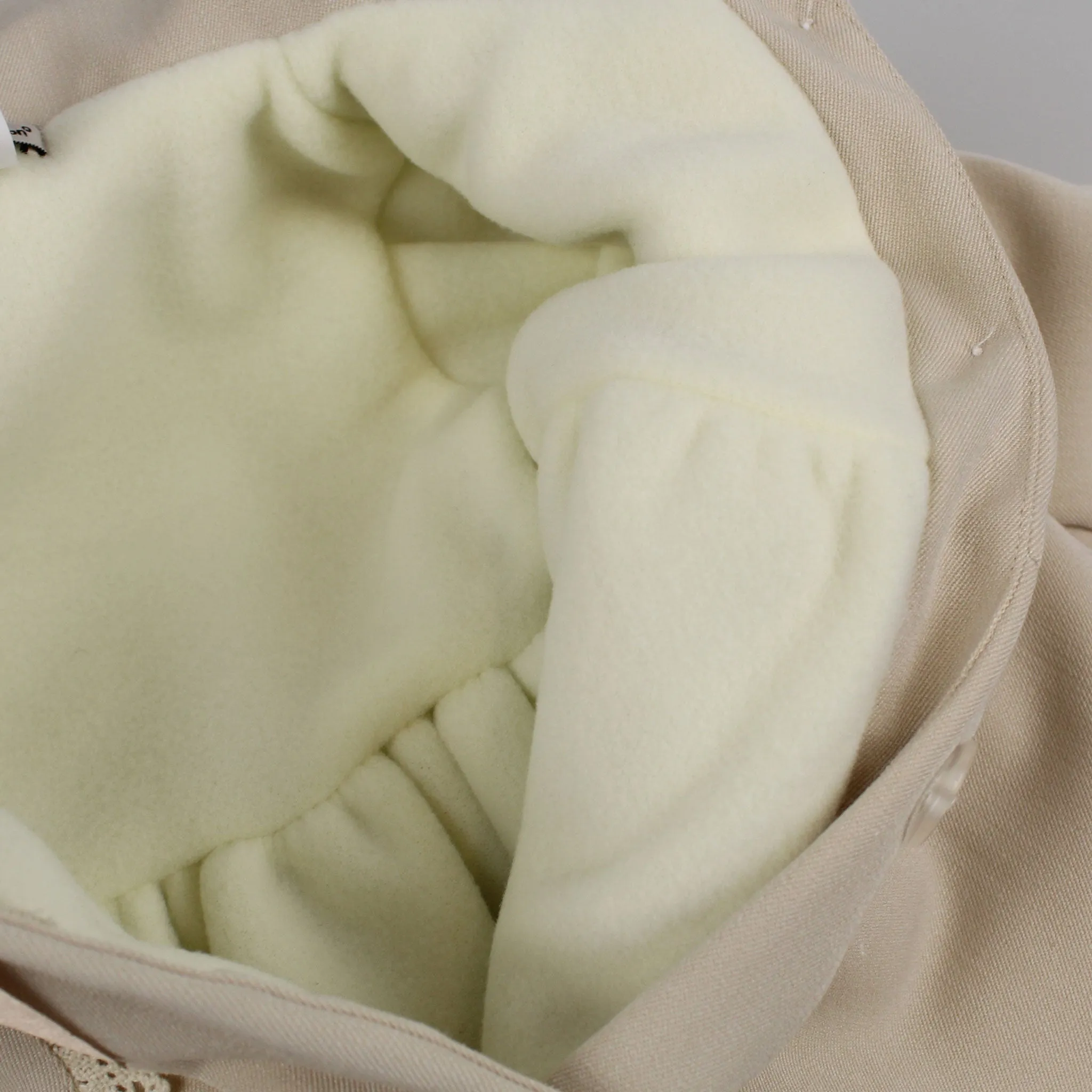 Baby Girls Beige Winter Coat