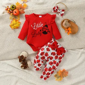 Baby Girls Rompers Animal Design Full Sleeve Infant
