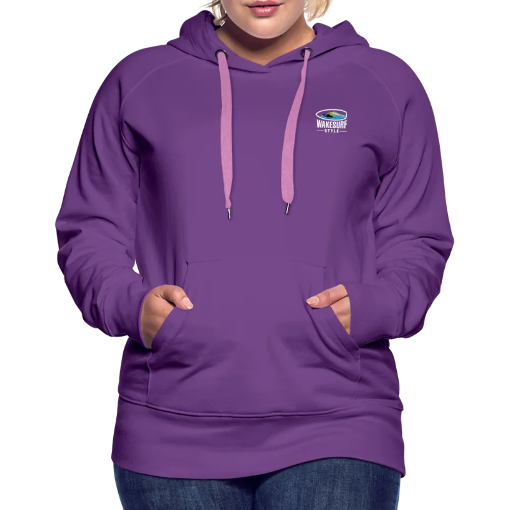 Ballast Up & Surf - Wake Responsibly Women’s Premium Hoodie