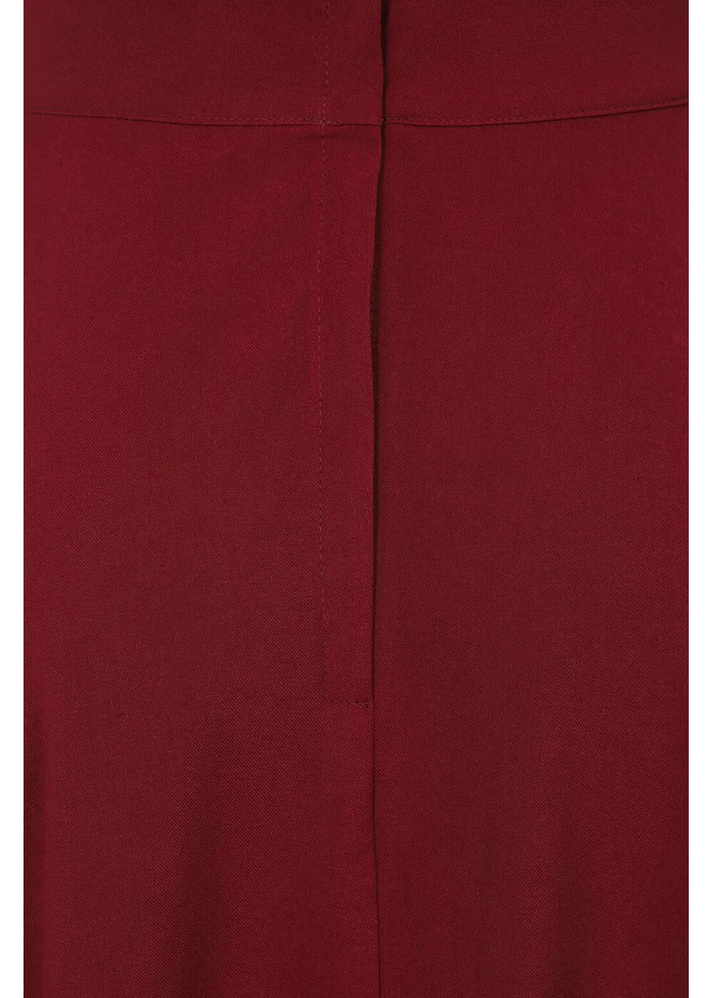 Banned Book Club 50's Swing Skirt Burgundy