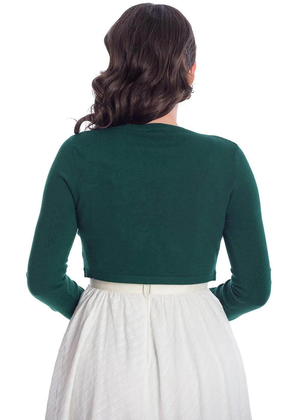 Banned Flickers 50's Bolero Dark Green