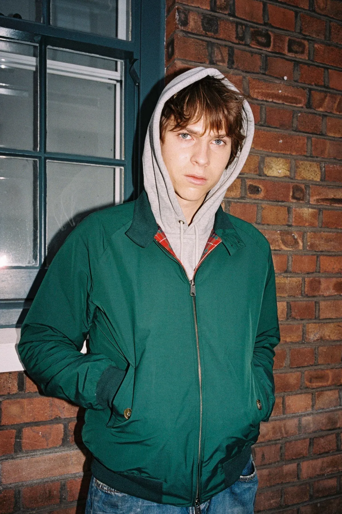 Baracuta G9 Harrington Racing Green