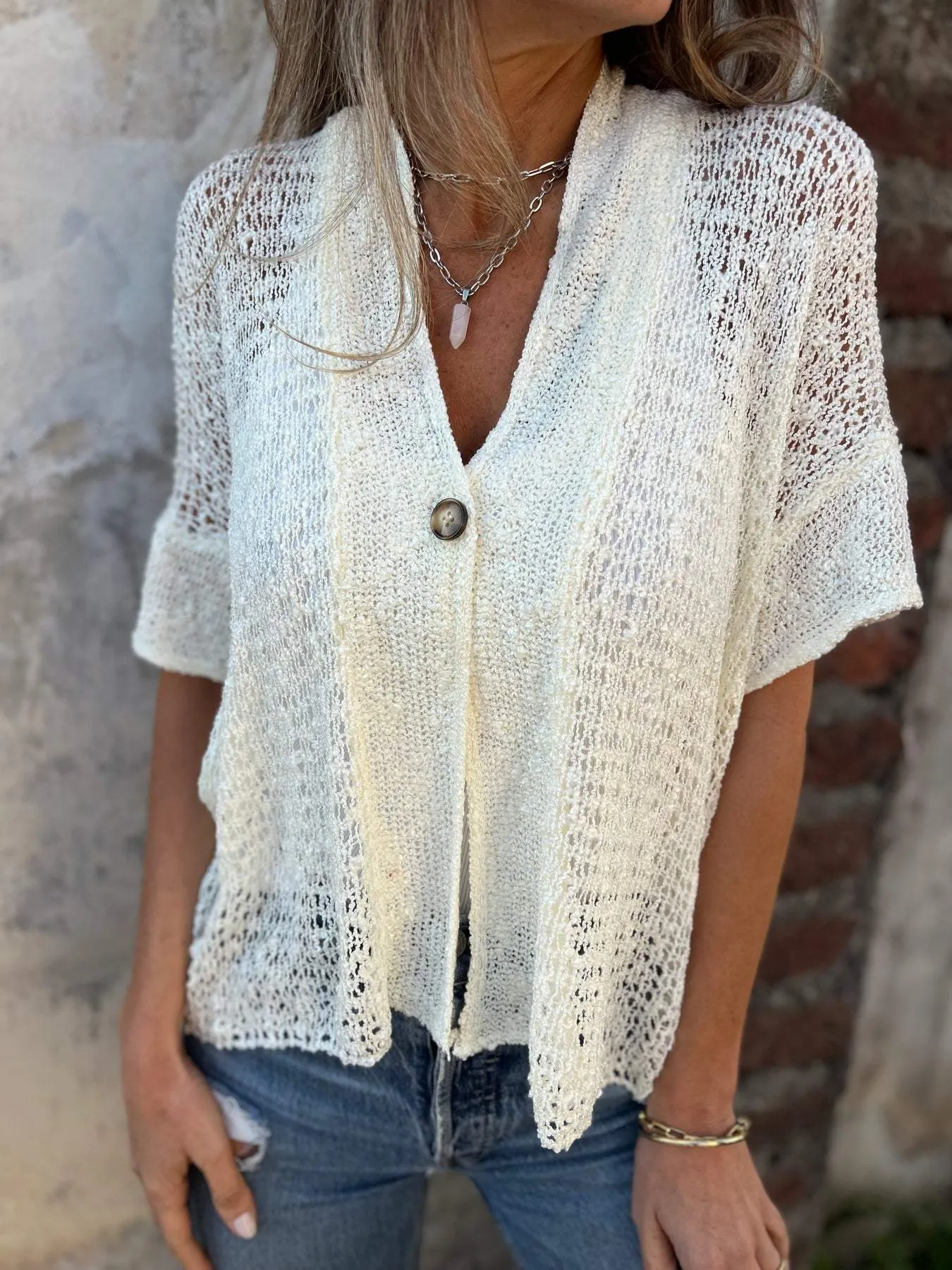 Barbara™ | Chic Textured Blouse
