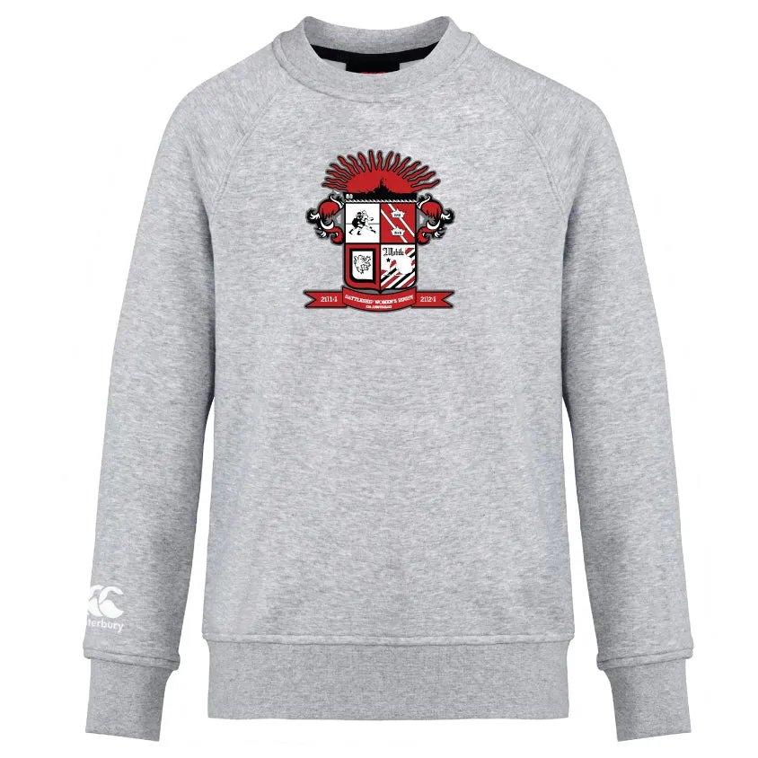 Battleship Women's Rugby Club Crew Sweatshirt by Canterbury
