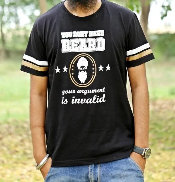 Beard Argument T Shirt - Black