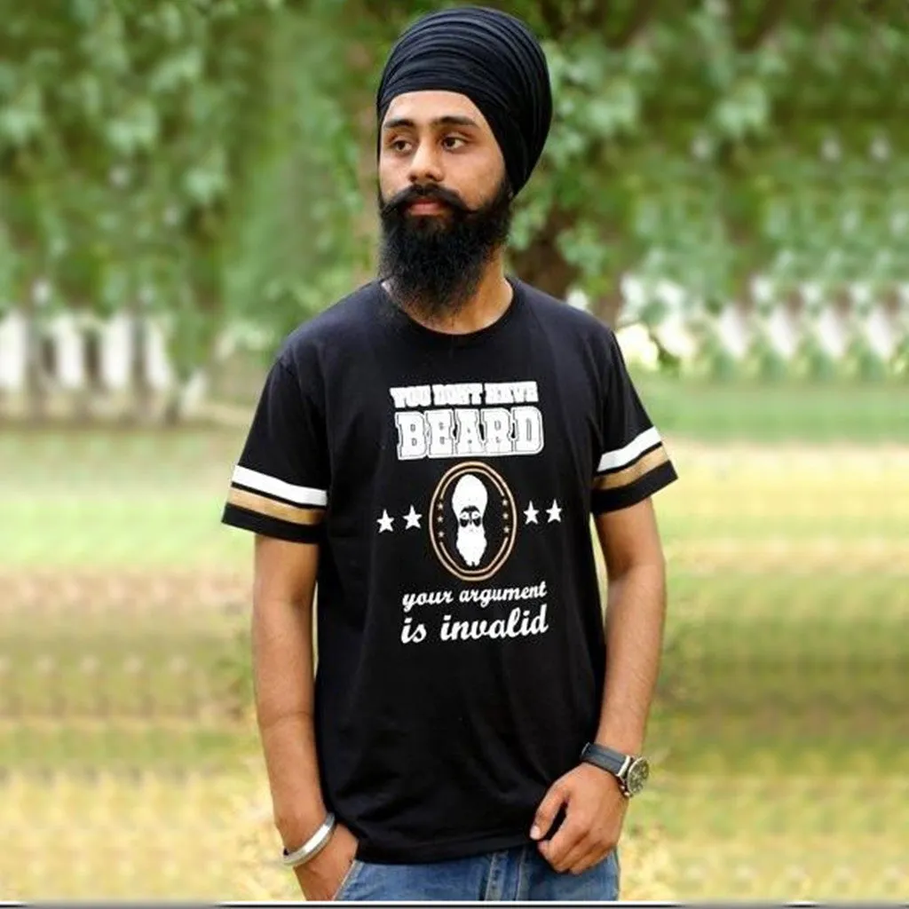 Beard Argument T Shirt - Black