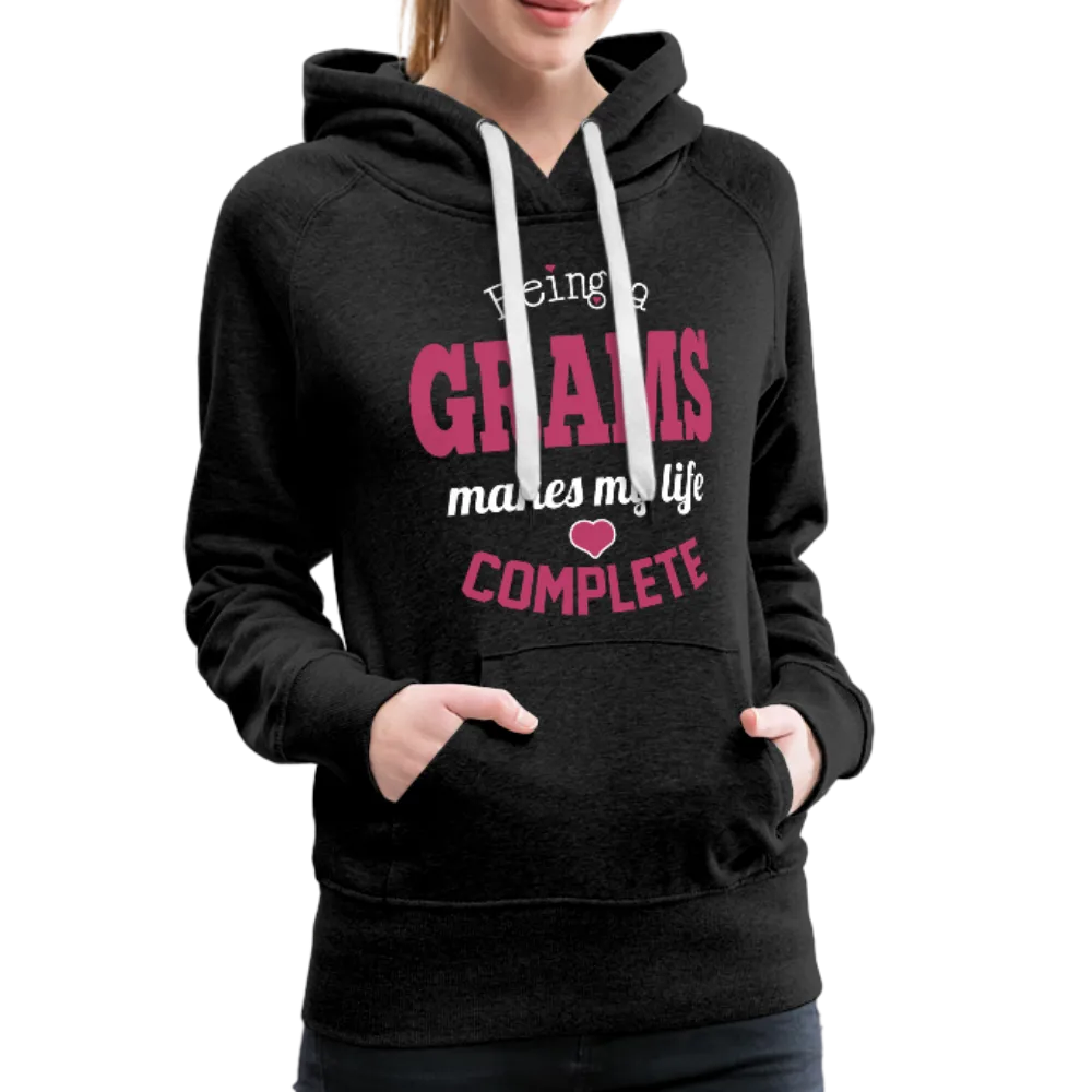 Being a Grams makes my life Complete Women’s Premium Hoodie (CK1589)