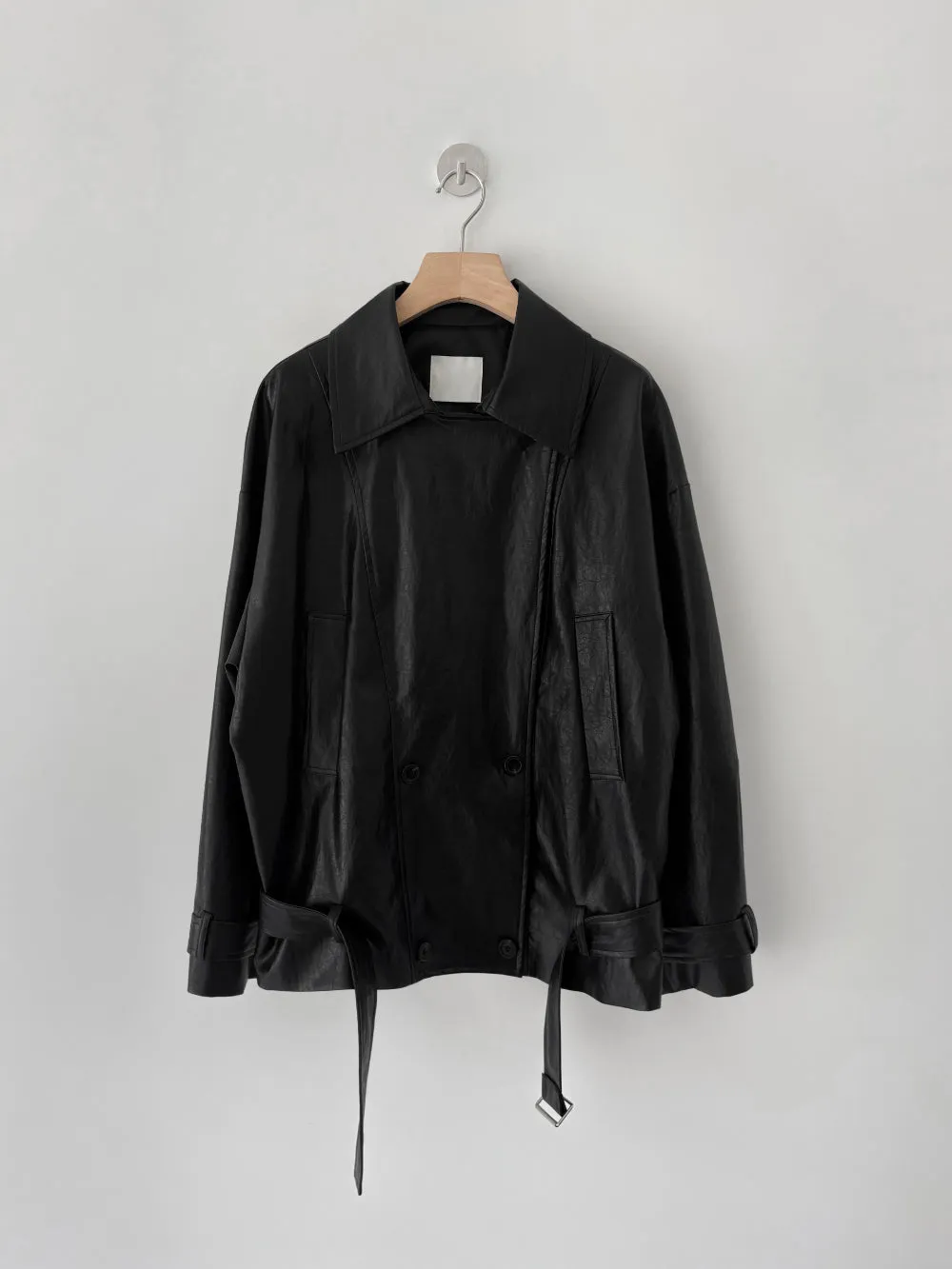 Belt Leather Jacket