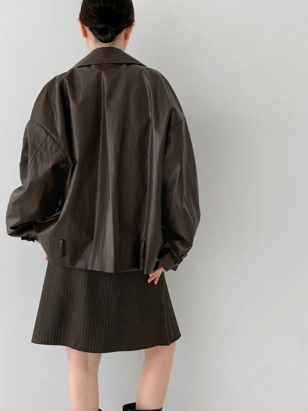 Belt Leather Jacket