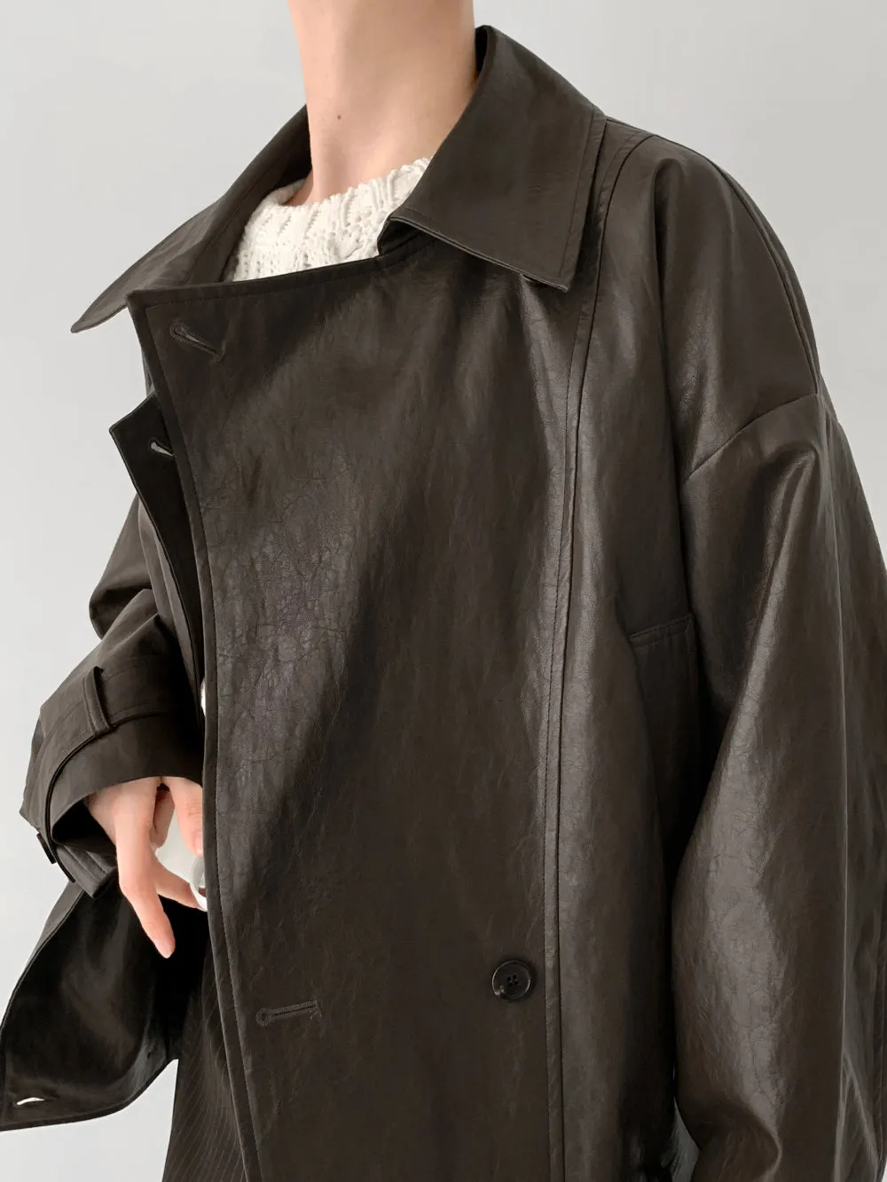 Belt Leather Jacket