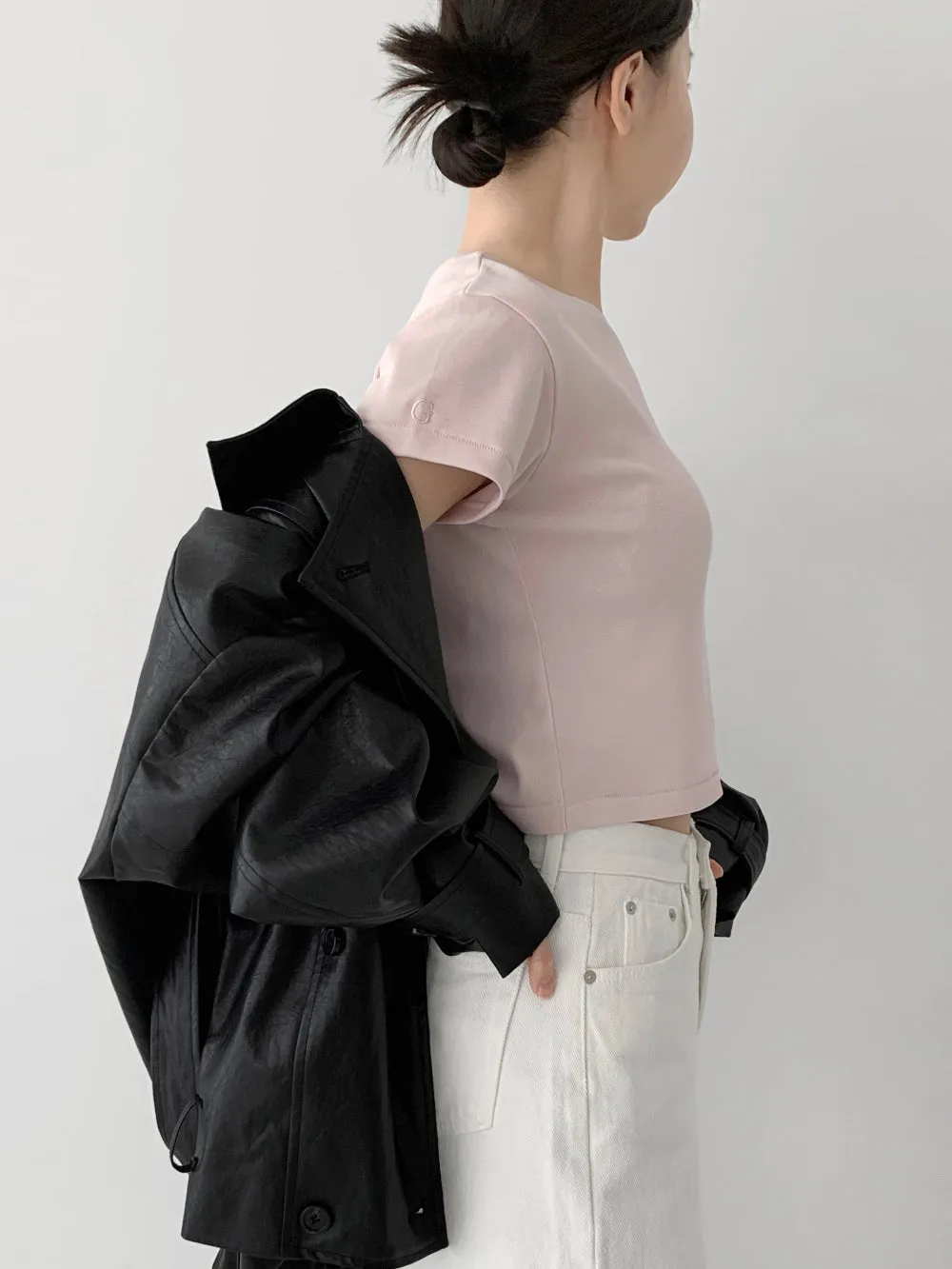 Belt Leather Jacket