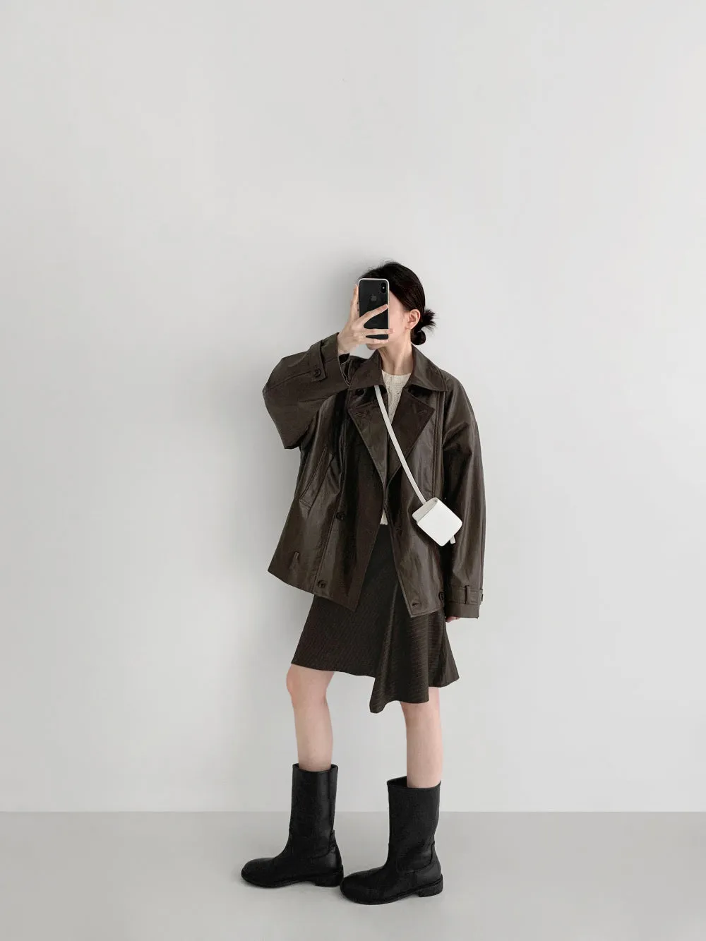Belt Leather Jacket