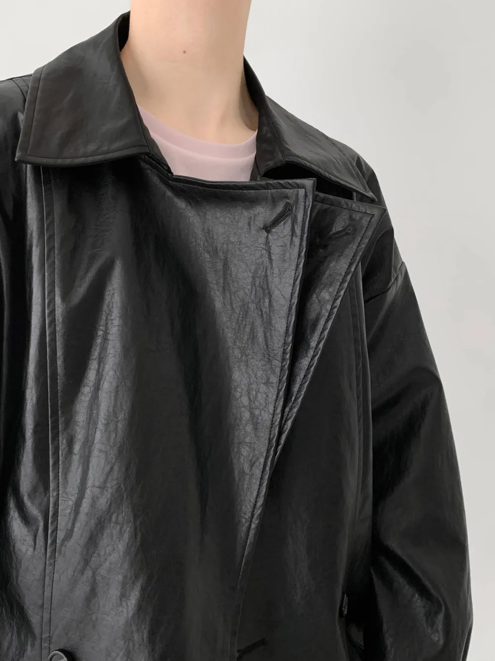 Belt Leather Jacket