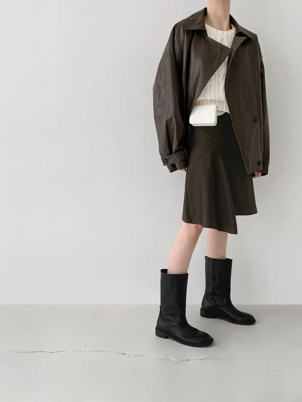 Belt Leather Jacket