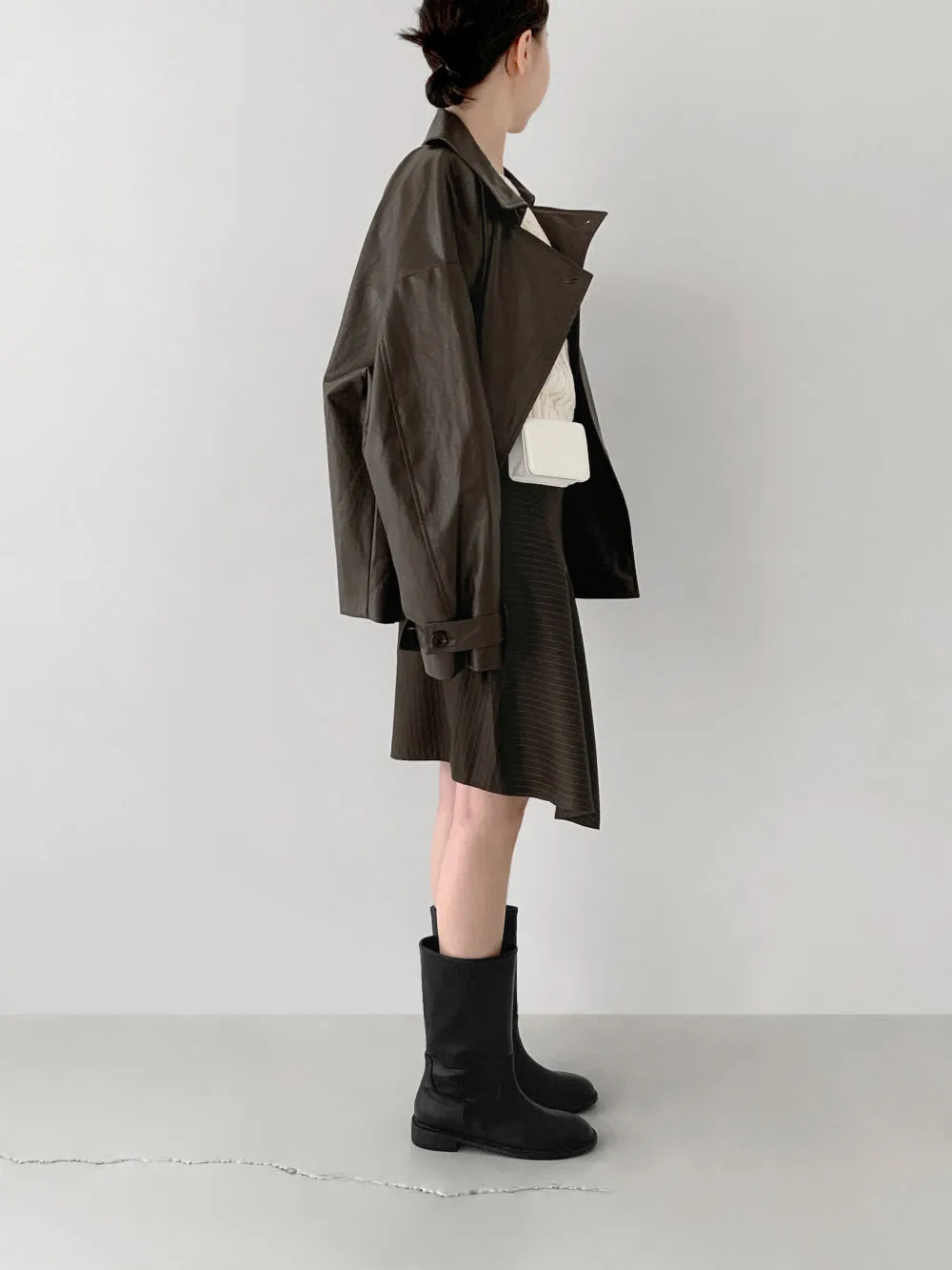 Belt Leather Jacket