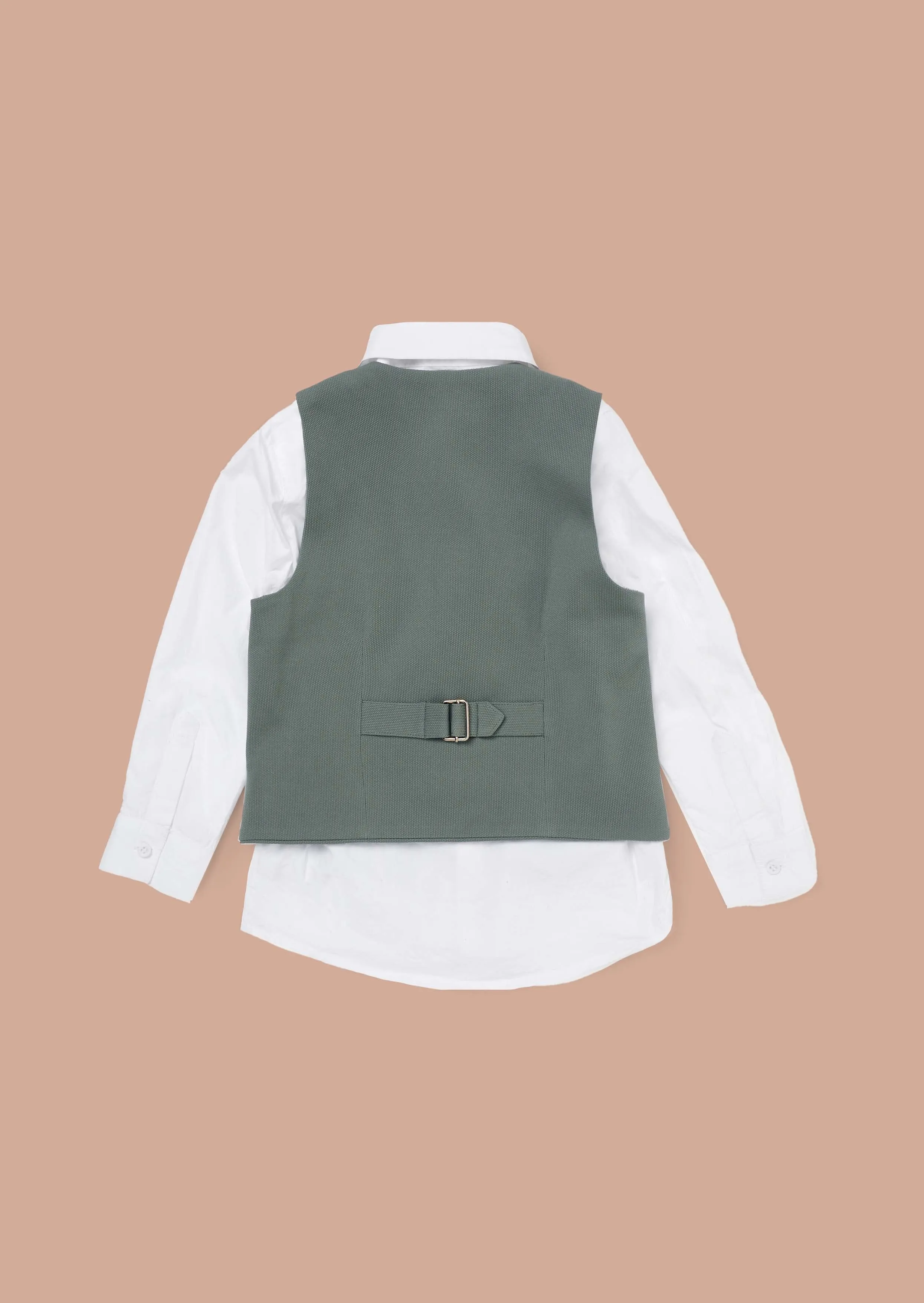 Benjamin Green Smart Textured Waistcoat Set