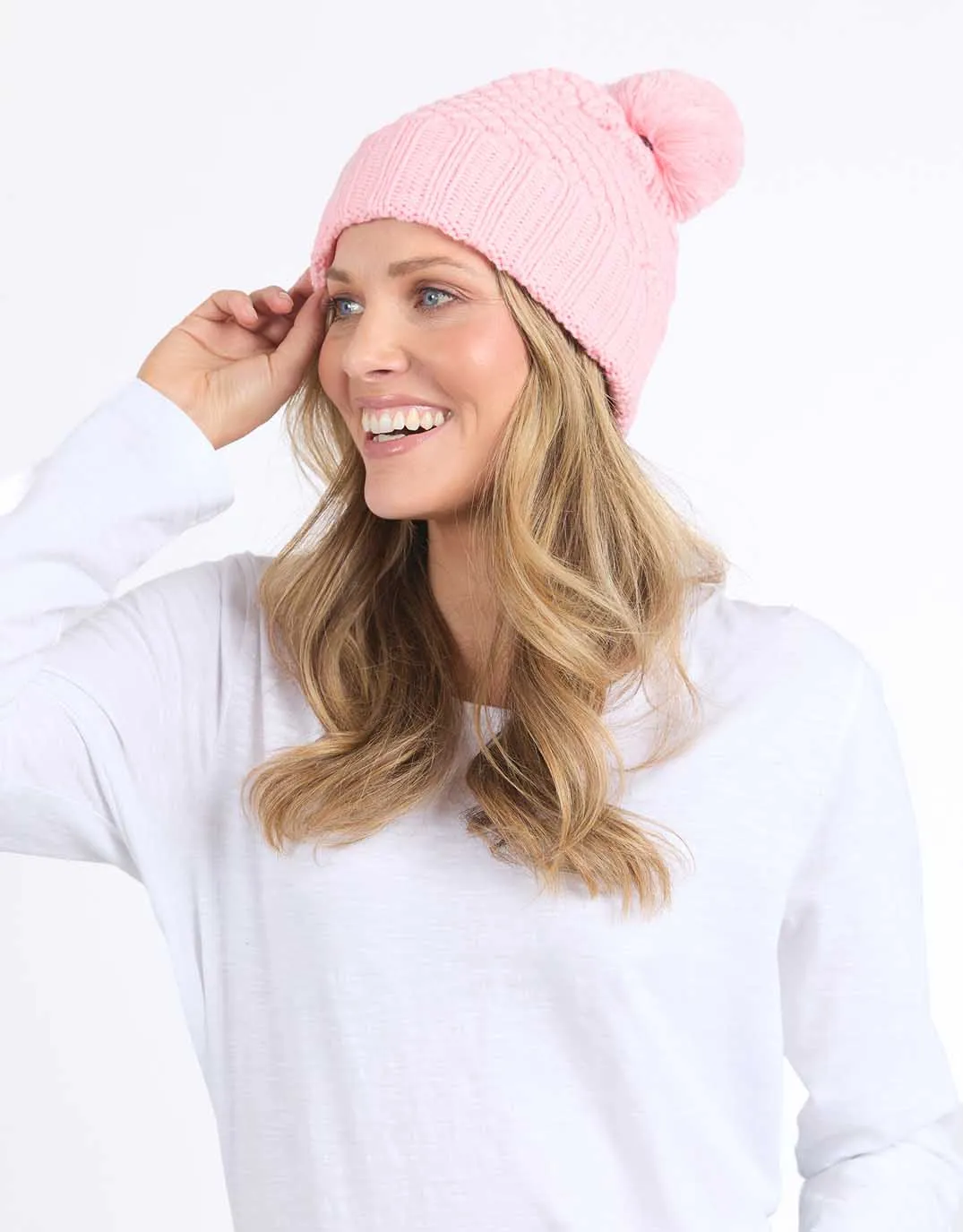 Berry Beanie - Pink Blush