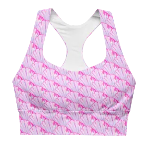 Big Shell Longline Sports Bra
