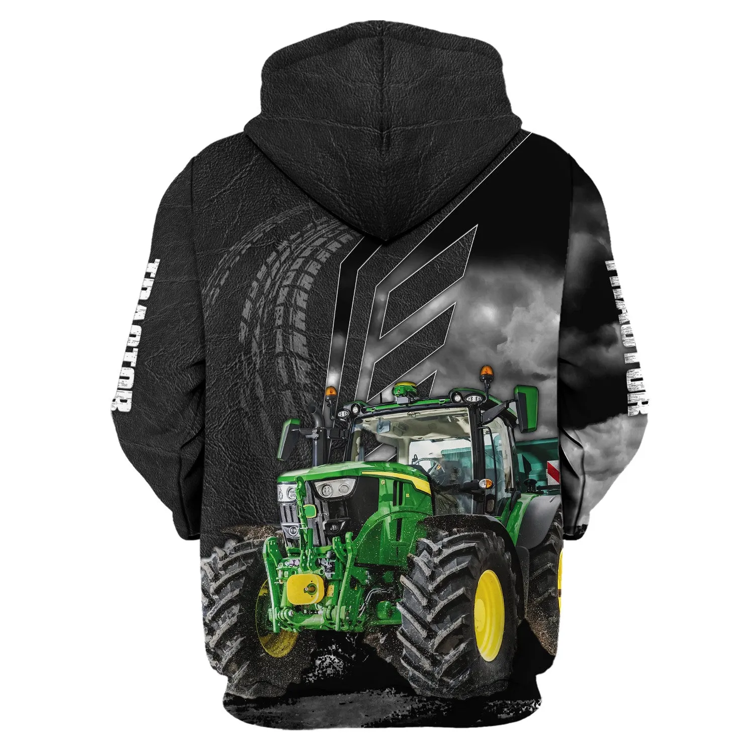 Black 3D Tractor Shirt Truck Driver Shirts Tractor 3D Hoodie, 3D Zipper Hoodie,...