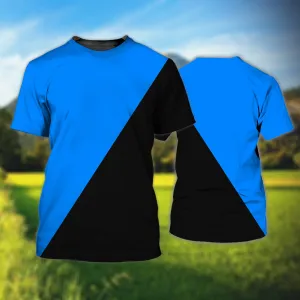 Black-Blue - 3D Full Print