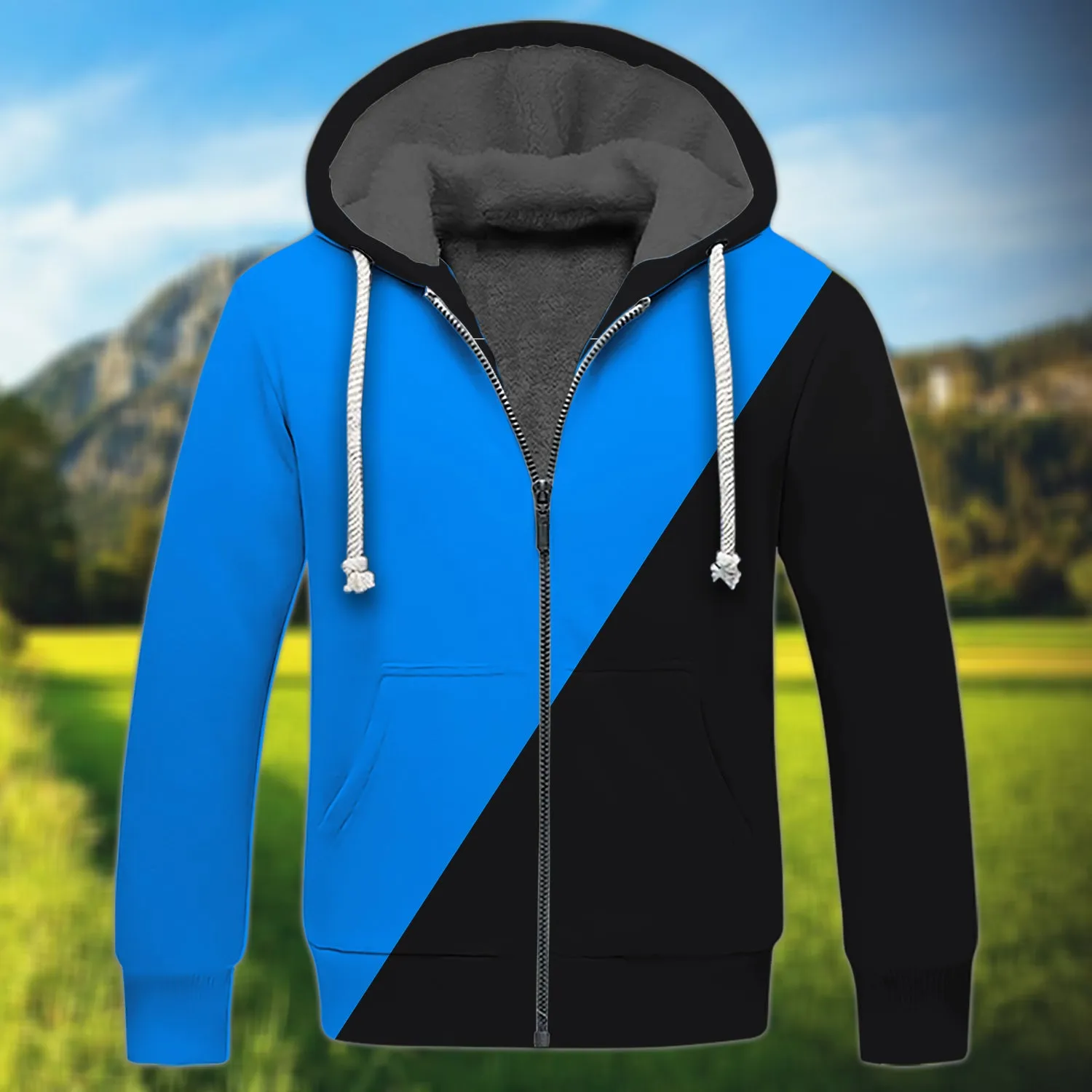 Black-Blue - 3D Full Print