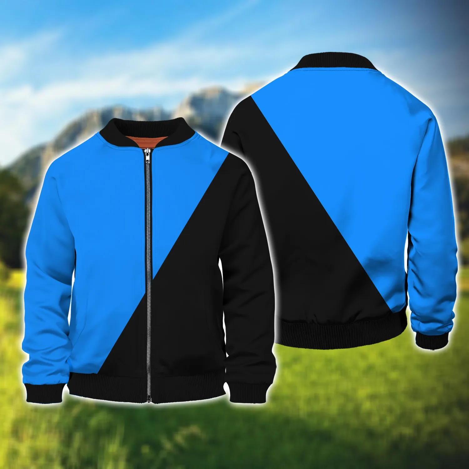 Black-Blue - 3D Full Print