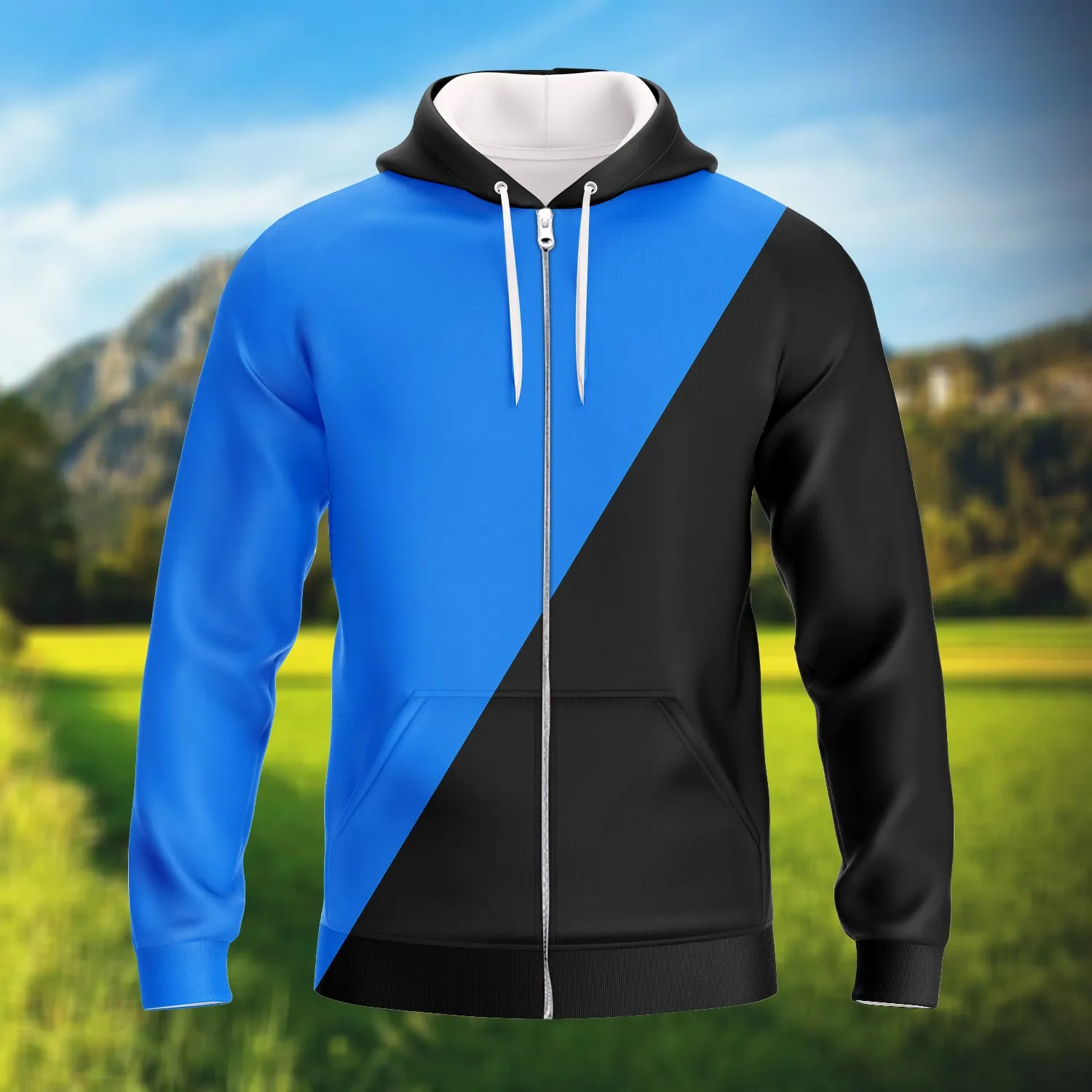 Black-Blue - 3D Full Print