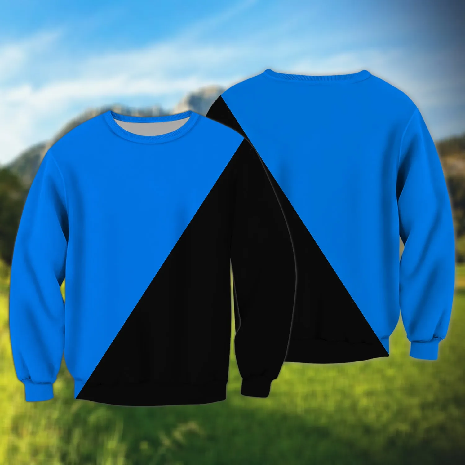 Black-Blue - 3D Full Print