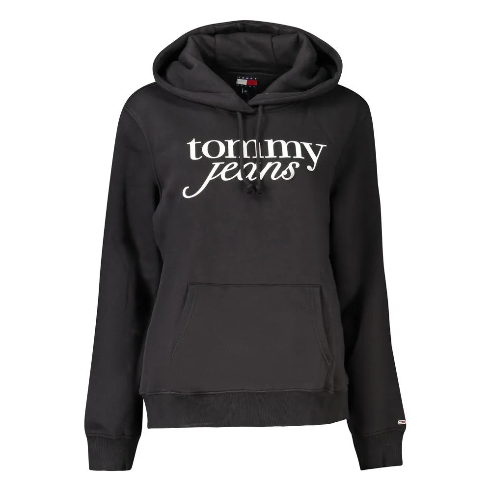 Black Cotton Women Sweater