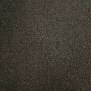 Black Textured Gabardine Wool