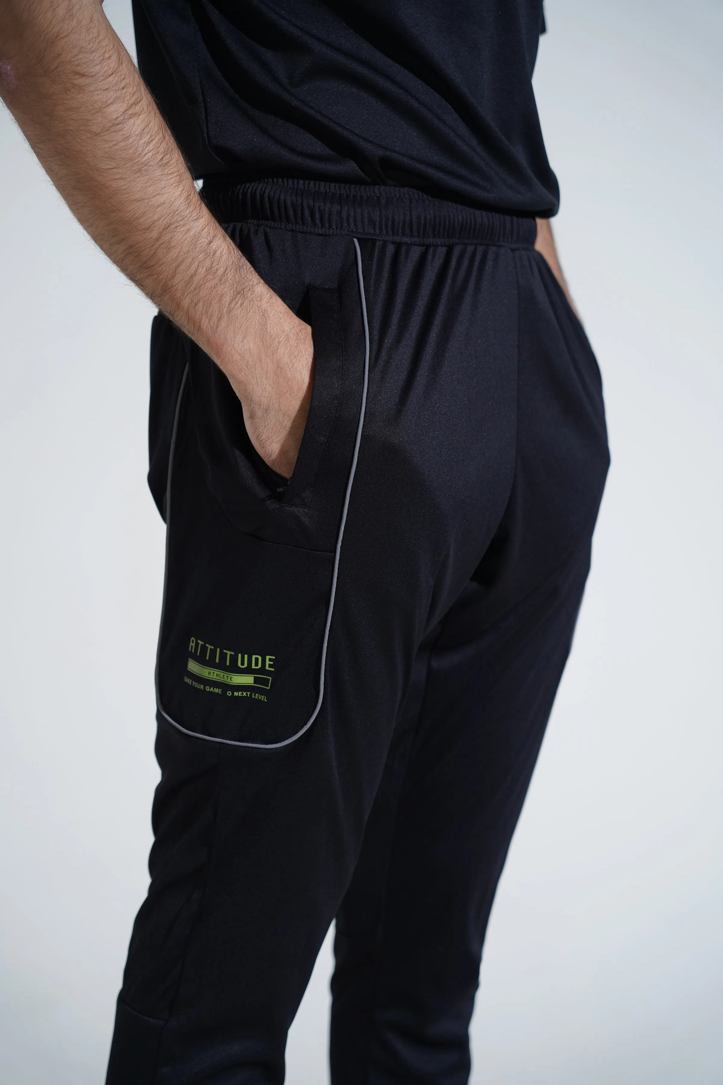 Black Trouser Lastic