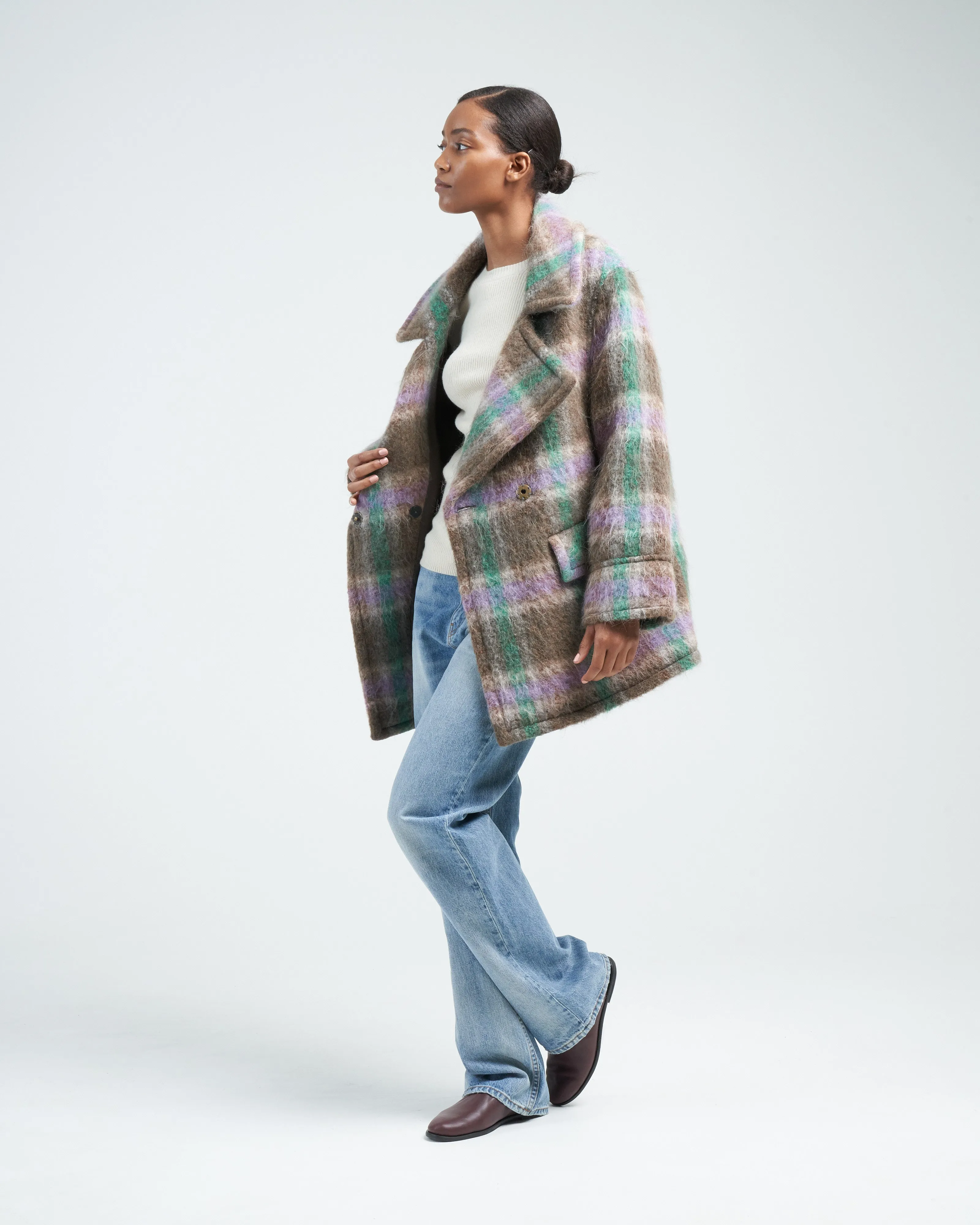 blanket car coat